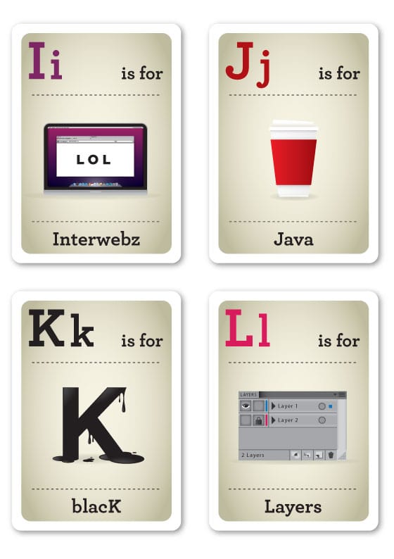 L'Alfabeto dei graphic designer