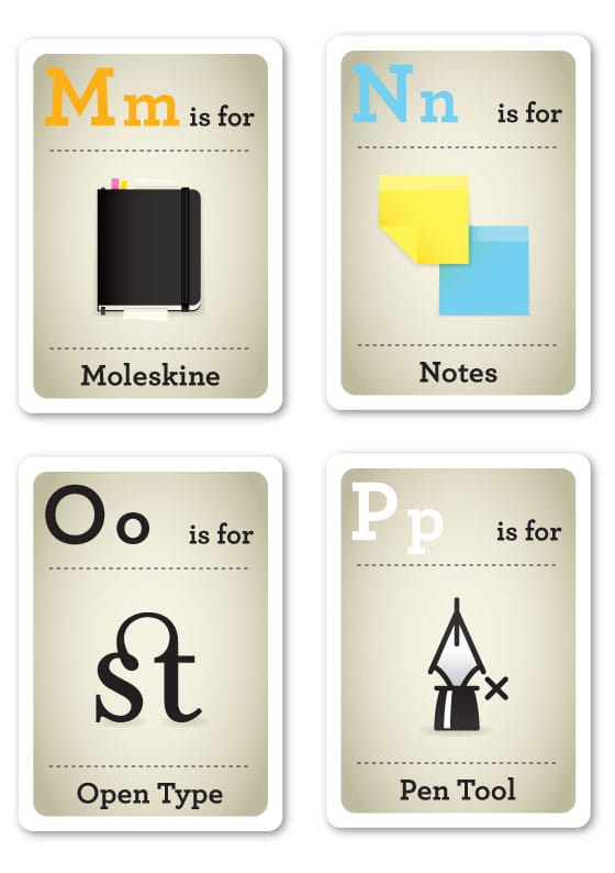 L'Alfabeto dei graphic designer