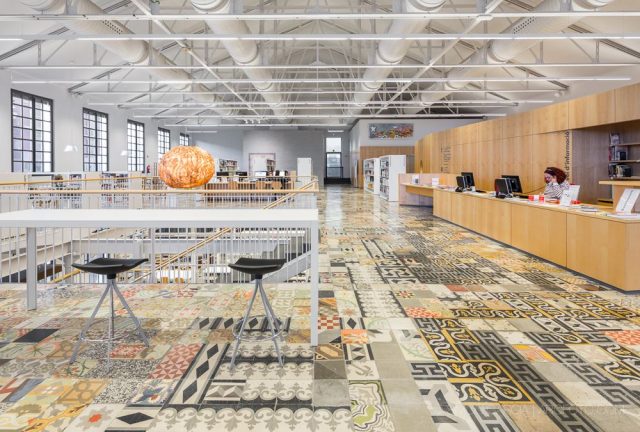 Biblioteca Can Manyer. Vilassar de Dalt. Spagna