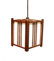 Lampadario geometrico giapponese