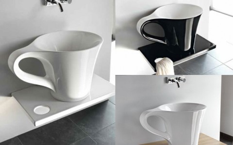 Cup, il lavandino a tazza di caffÃ¨