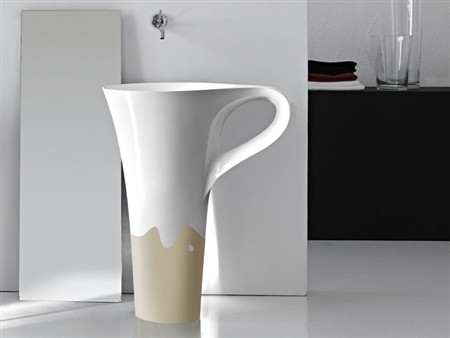 Varianti Cup: il lavandino a tazza di caffÃ¨
