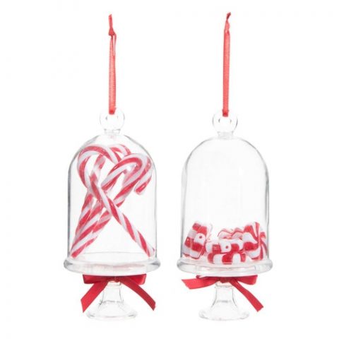 Dolciumi sotto campana per l'abete H 12 cm - 47.88 euro (confezione da 12)