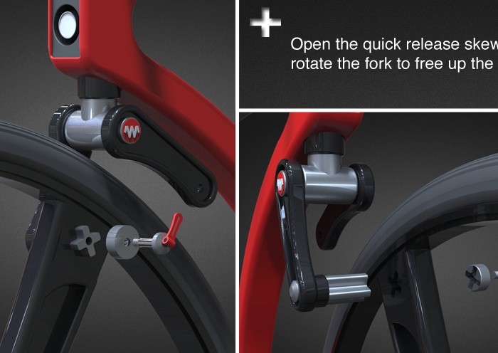Twist Bike horquilla