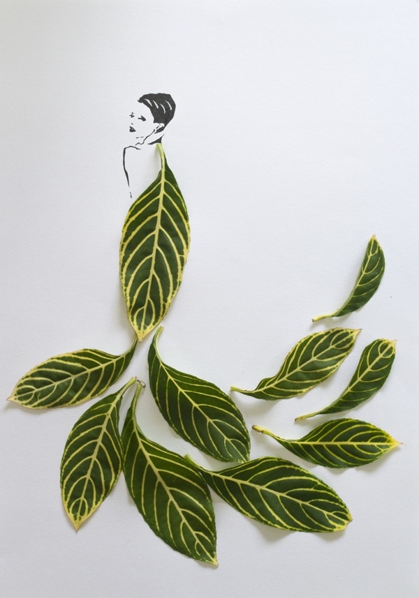 Fashion in Leaves by Tang Chiew Ling