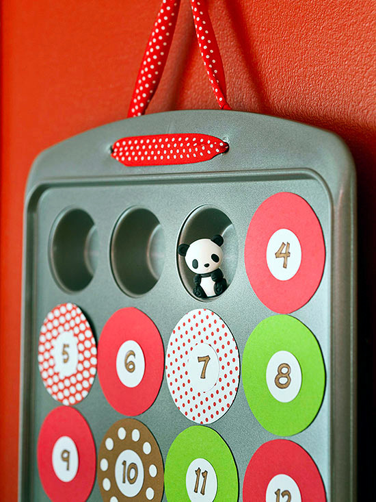 Playing for fun Christmas decor from inexpensive materials