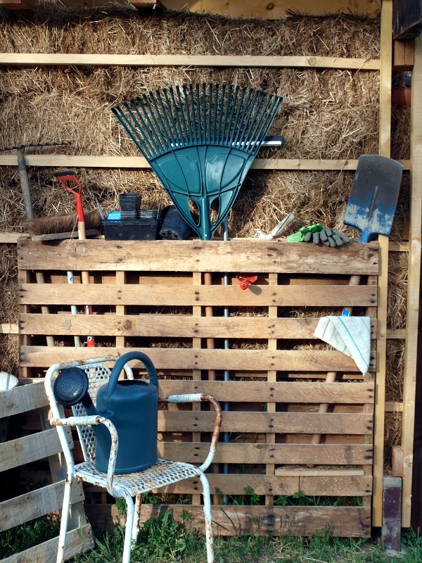 The storage of gardening equipment - 16 ideas for the final cleaning