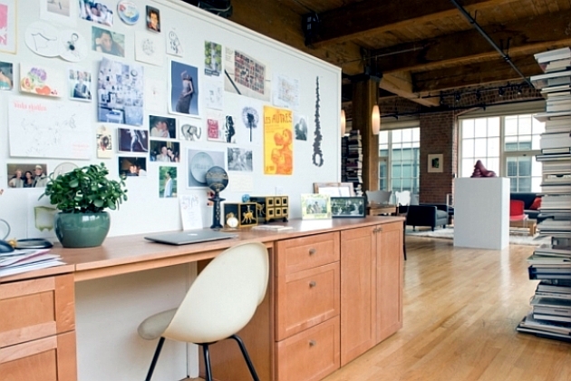 Work in the Office: 55 Ideas for a Home Office | Interior Design Ideas ...