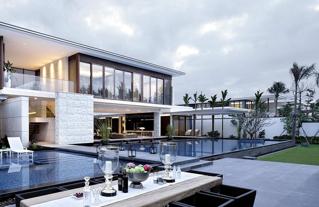 40 ideas for the design of the pool villas inspired by exotic