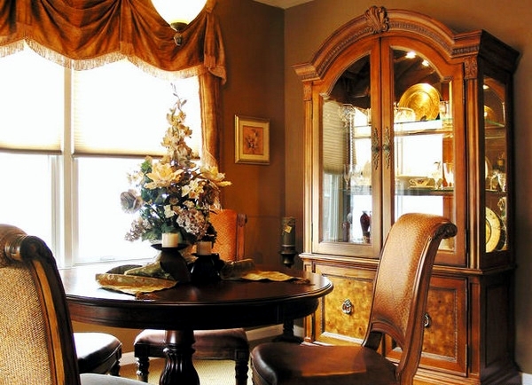 Modern decor with the concept of rustic life in the Tuscan style