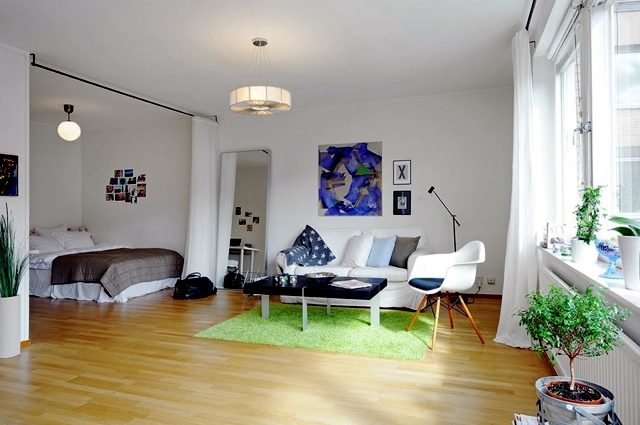 Decorating ideas for small studio apartment | Interior Design Ideas