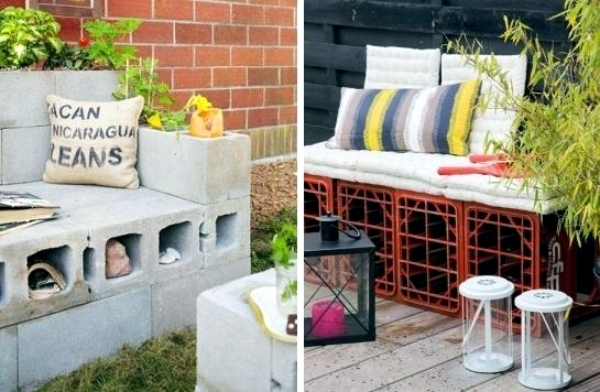 Build and decorate furniture itself – ideas for outdoor ...