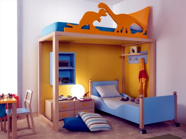 dinosaur bunk bed
