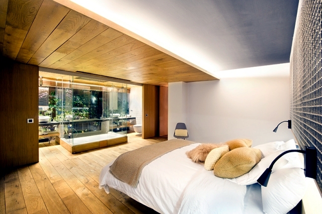 Idea for home renovation - Add green accents modern bedroom