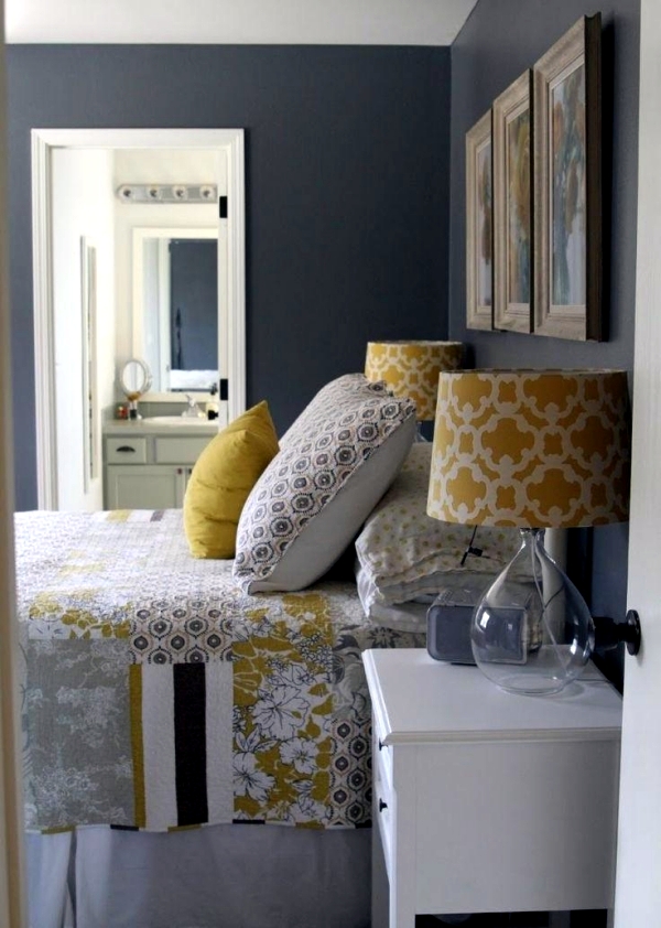 Refresh your bedroom with colorful bedding and pillows