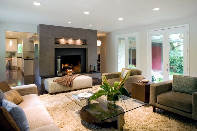 Create coziness at home - A soft carpet to feel