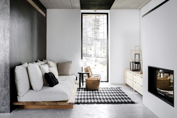Scandinavian Design in the space concept of "Maja" Decoration of Flat