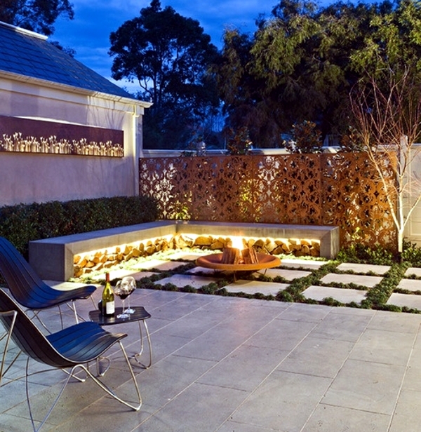 Screening fence or garden wall – 102 Ideas for Garden Design | Interior ...