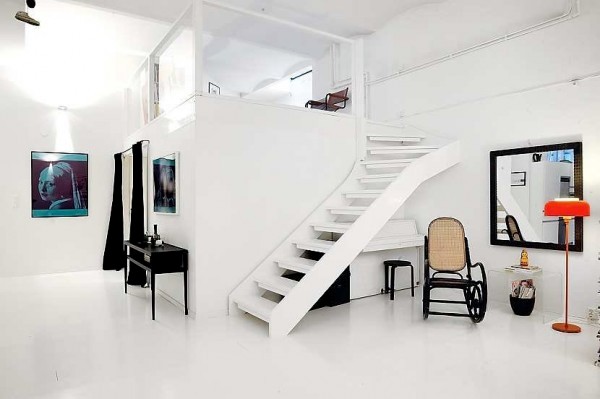 apartment interior white